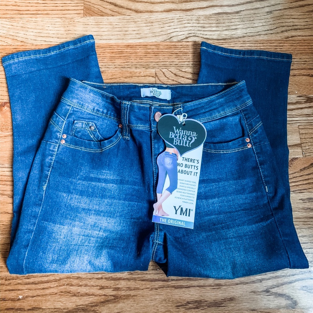 Blue Jean Capris